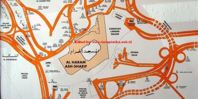 Kat jeyografik nan misfalah Makkah kat jeyografik