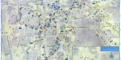 Kat jeyografik nan wout Makkah